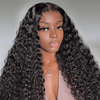 🔥𝟓𝟕% 𝐎𝐅𝐅 5x5 HD Lace Frontale Perruque Cheveux Humains Curly Wave 250% Densité