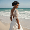 WEDDING À La Mode 9×6 Glueless/360 Dentelle Bouclé Perruque Casquette À Cordon Peut Porter Chignon