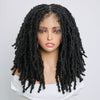 Crochet Dreadlocks Papillon Perruque Synthétiques Bob Tout En Dentelle Femmes Africaines