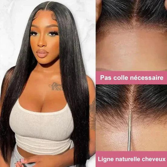 5x5 Prix Très Bas Glueless Pré-épilé Wear Go Lisse Perruque Sans Colle - SHINE HAIR