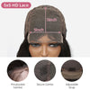 Perruque 5x5 Dentelle HD Glueless Super Double Drawn 250% Sans Colle Cordon de Serrage & Cheveux Bruts