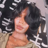 Carré Volume 90's Encadrant le Visage Lace 4x4 Glueless Look Naturel Cheveux Humains