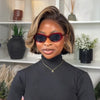 Lace Front 13x4 Carré Dégradé Volumineux Avec Mèches Blondes Highlight Bob 250% Densité Glueless Perruque