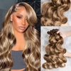 Extensions Couleur 4-27 Higlight Balayage Tissage Cheveux Brésilien Body Wave
