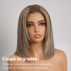 𝐋𝐚𝐬𝐭 𝟒 Glueless Couleur Blond Clair Bob 13x4 Perruque Sans Colle Ondulée Cheveux Humains