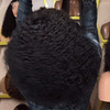 Bob Kinky Curly 300% Densité Avec Frange Perruque Glueless 100% Cheveux Humains