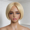 Wig Bob Blond 613 Haute Coiffure Look Polyvalent Création Unique sur Mesure