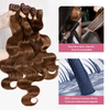 Extensions Couleur Brun Chocolat Tissage Cheveux Bruts Body Wave