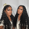 🔥𝟓𝟕% 𝐎𝐅𝐅 5x5 HD Lace Frontale Perruque Cheveux Humains Curly Wave 250% Densité