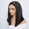 Perruque Bob Lisse Noir 9x6 Sans Colle Cheveux Vietnamiens SDD Raie sur le Côté