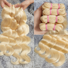 Extensions Couleur 613 Blonde Tissage Cheveux Brésilien Body Wave