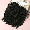 Extensions au Crochet Burmese Curly Effet Plume Soyeux et Sans Nœuds Noir Naturel