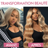 Extensions Couleur T4-27 Tissage Cheveux Bruts Body Wave