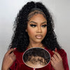 Perruque Kinky Curly HD Lace 13x4 Haute Densité 22 24 Pouces Implantation Ronde Naturelle