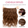 Extensions Couleur Brun Chocolat Tissage Cheveux Bruts Body Wave