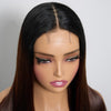 Perruque Bone Straight Ombré Glueless Cheveux Vietnamiens Lisses Qualité Luxe