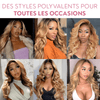 Extensions Couleur T4-27 Tissage Cheveux Bruts Body Wave
