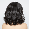 9x6 Glueless Couche Style Rétro Bob Perruque Sans Colle Natural Wave