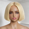 Wig Bob Blond 613 Haute Coiffure Look Polyvalent Création Unique sur Mesure