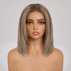 𝐋𝐚𝐬𝐭 𝟒 Glueless Couleur Blond Clair Bob 13x4 Perruque Sans Colle Ondulée Cheveux Humains