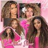 Extensions Couleur 4/27 Brun mêlé d'or Tissage Cheveux Bruts Water Wave