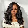 Naturel Glueless Pré-Tressé Sur Le Côté 13x4 Perruque Sans Colle Body Wave Cheveux Humains