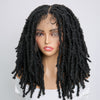 Crochet Dreadlocks Papillon Perruque Synthétiques Bob Tout En Dentelle Femmes Africaines
