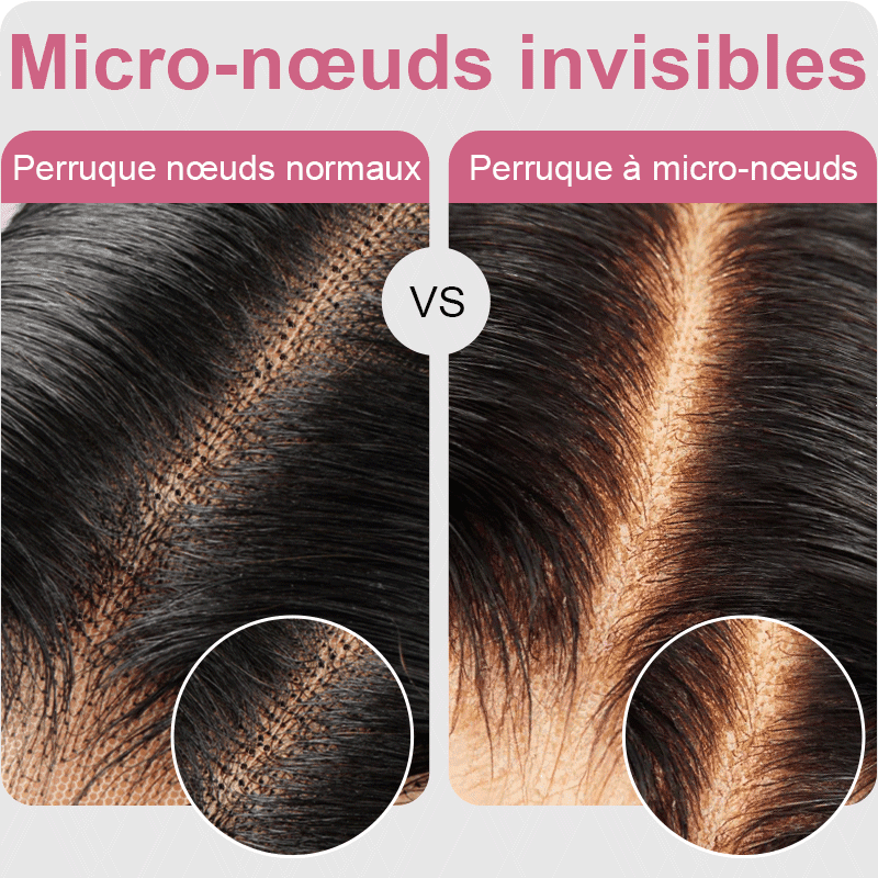 7x5 13x4 Concepteur Couches Glueless Wear&Go Frange Rideau Perruque Sans Colle Natural Wave - SHINE HAIR