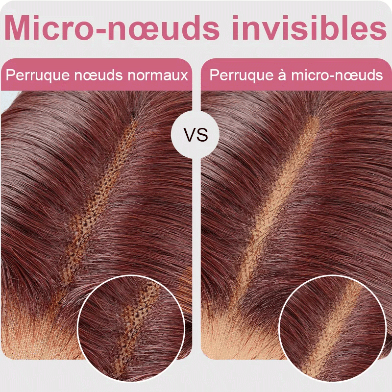 7x5 13x4 Glueless 99J Couleur Pré-tout Perruque Sans Colle Body Wave - SHINE HAIR