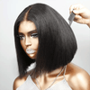7x5 13x4 Glueless Bob Perruque Sans Colle Wear Go Cheveux Humains Lisse - SHINE HAIR