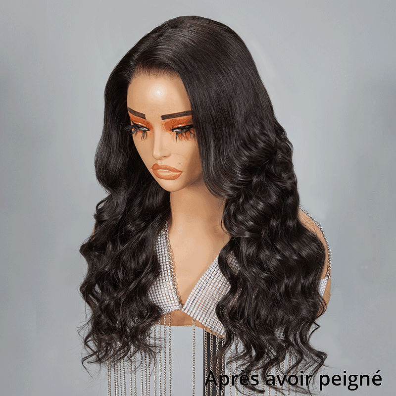 7x5 13x4 Glueless C Partie Pré-blanchis Body Wave Wear Go Perruque sans colle - SHINE HAIR