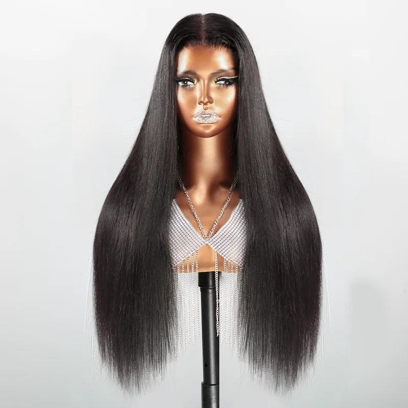 7x5 13x4 Glueless Pré-pêches Wear Go Lisse Perruque Sans Colle Frontal Wig - SHINE HAIR