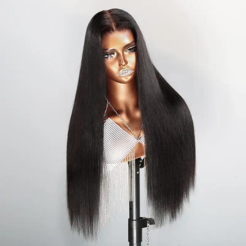 7x5 13x4 Glueless Pré-pêches Wear Go Lisse Perruque Sans Colle Frontal Wig - SHINE HAIR