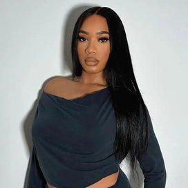 7x5 13x4 Glueless Pré-pêches Wear Go Lisse Perruque Sans Colle Frontal Wig - SHINE HAIR