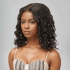 7x5 13x4 Glueless Tendance Coupe Courte Bob Perruque Sans Colle Water Wave - SHINE HAIR