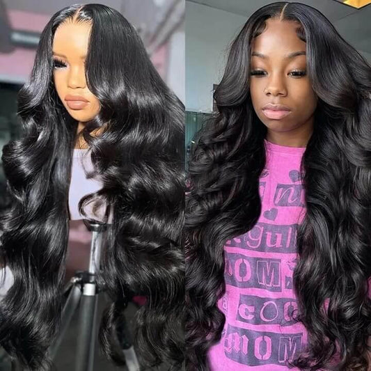 7x5 Glueless Bleached Knots Wear Go Body Wave Perruque sans colle - SHINE HAIR