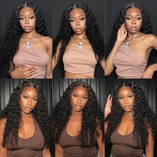 7X5 Glueless Bleached Knots Wear Go Bouclé Perruque sans colle - SHINE HAIR