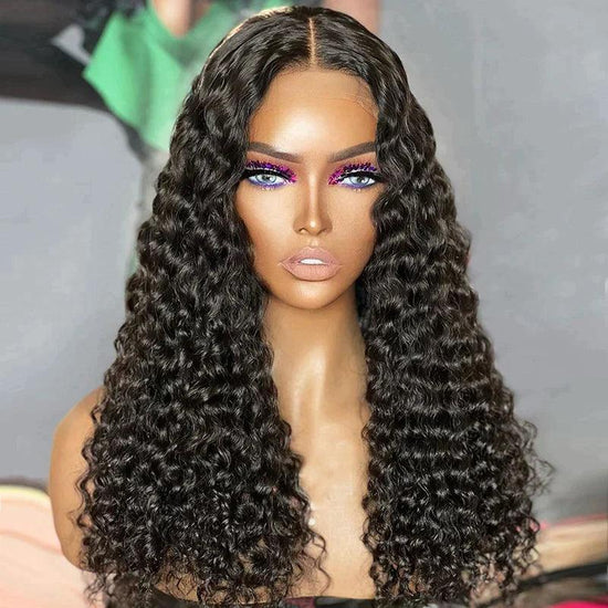 7x5 Glueless Perruque Sans Colle Wear Go Cheveux Humains Bouclés - SHINE HAIR