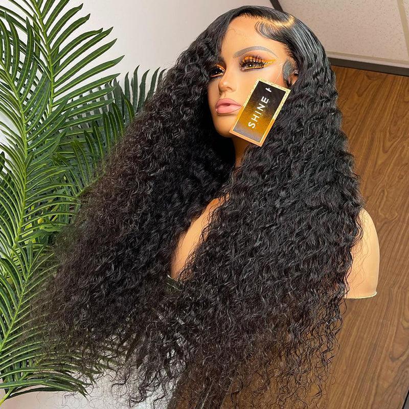 7x5 Glueless Perruque Sans Colle Wear Go Cheveux Humains Bouclés - SHINE HAIR