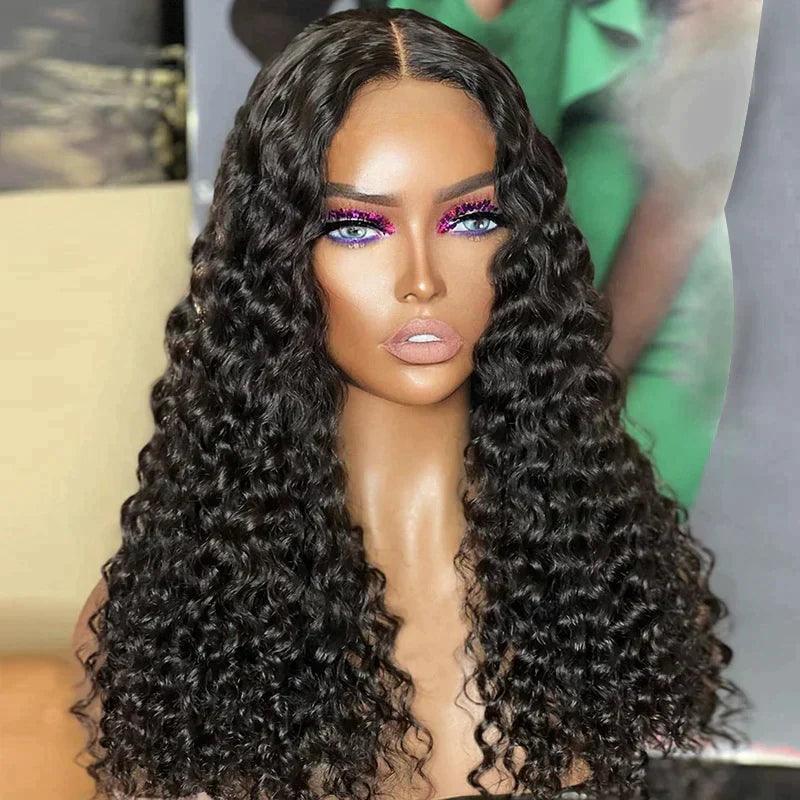 7x5 Glueless Perruque Sans Colle Wear Go Cheveux Humains Bouclés - SHINE HAIR