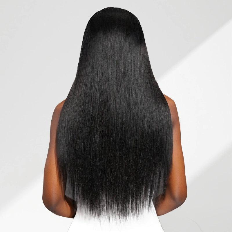 7X5 Glueless Perruque Sans Colle Wear Go Cheveux Humains Lisse - SHINE HAIR
