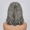 7x5 Glueless Sel & Poivre Bob Perruque Courte À Coupe Dégradée Sans Colle Ondulé