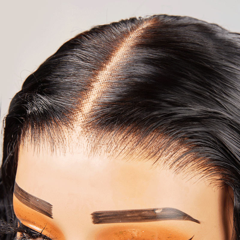 7X5 Pré-pêches Glueless Bleached Knots Wear Go Bouclé Perruque sans colle - SHINE HAIR