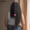 🔥4 In 1 Half Wig Deep Curly/Yaki straight Demi-Perruque À Cordon Serrage Flexi-Fit 250% Densité