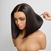 Glueless Bob Perruque Sans Colle Wear Go Cheveux Humains 4x4 9x6 13x4 Lisse