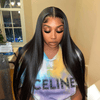 Crazy Deals🔥Glueless Cheveux Humains 4x4 13x4 Sans Colle Perruque Lisse 13x6 Dentelle Perruque
