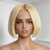 Wig Bob Blond 613 Haute Coiffure Look Polyvalent Création Unique sur Mesure