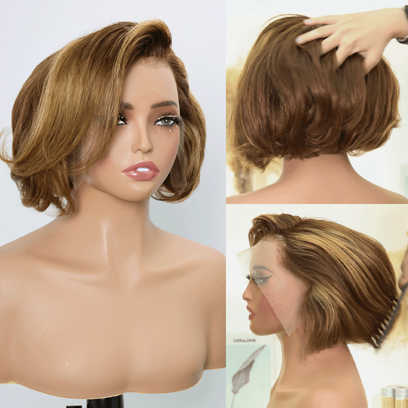 13x4 Lace Frontal Wig Color 99j Body Wave