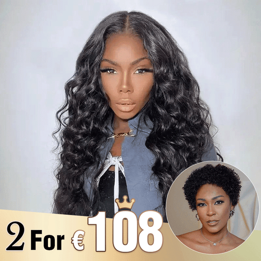 7X5 Glueless Wig Upgraded Bleached Knots Wear Go Body Wave Human Hair