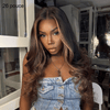 𝟏+𝟏+𝐅𝐑𝐄𝐄💥Glueless Luxe Couche Highlight Perruque Sans Colle Cheveux Humains